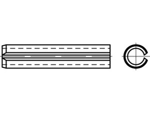 Goupille élastique "  Mecanindus " - ISO 8752 - DIN 1481 